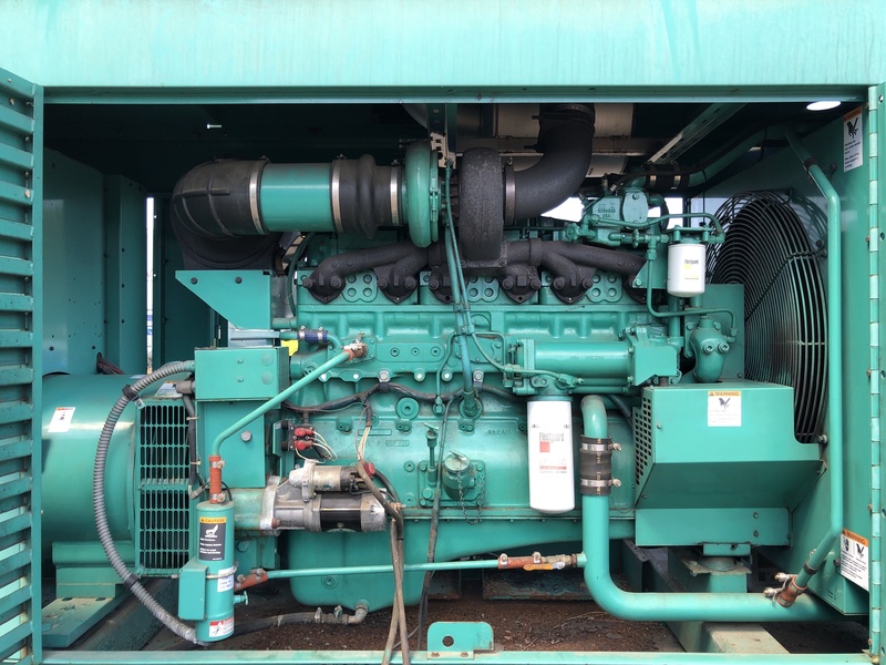 Used Cummins 350DFCC Diesel Generator, 385 Hrs