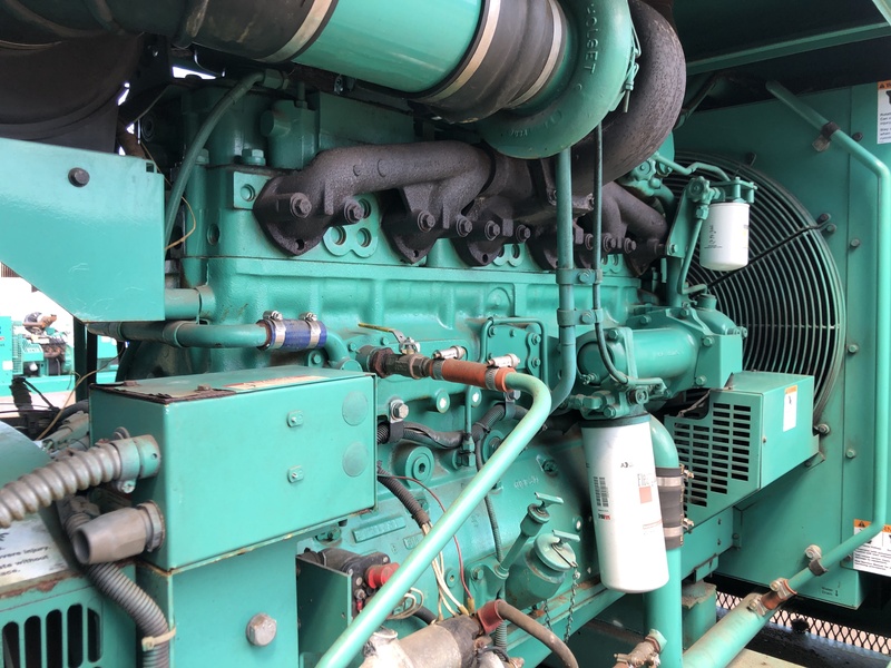 Used Cummins 350DFCC Diesel Generator, 385 Hrs