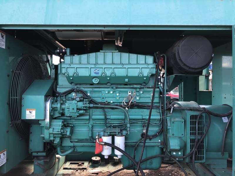 Used Cummins 350DFCC Diesel Generator, 385 Hrs