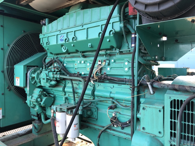 Used Cummins 350DFCC Diesel Generator, 385 Hrs