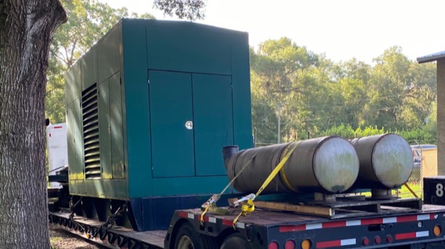 Used Cummins DFHD, QST30-G5 Diesel Generator, 539 Hrs