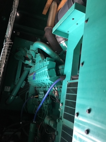 Used Cummins DFHD, QST30-G5 Diesel Generator, 539 Hrs