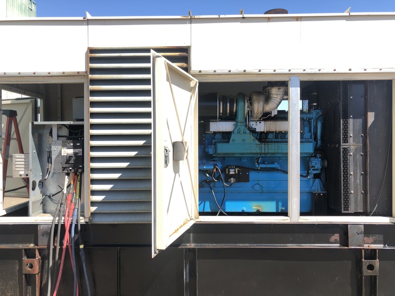 Used Energy Dynamics / Mitsubishi S6R-PTA Diesel Generator, 398 Hrs