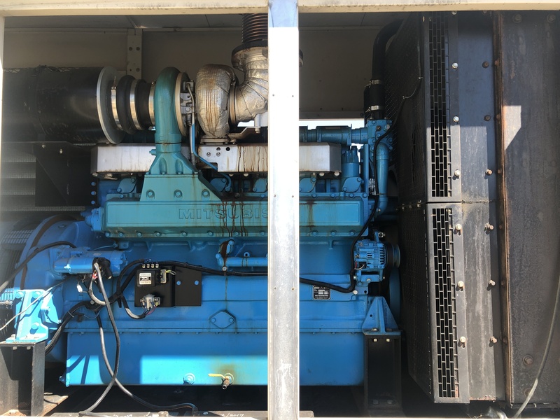 Used Energy Dynamics / Mitsubishi S6R-PTA Diesel Generator, 398 Hrs