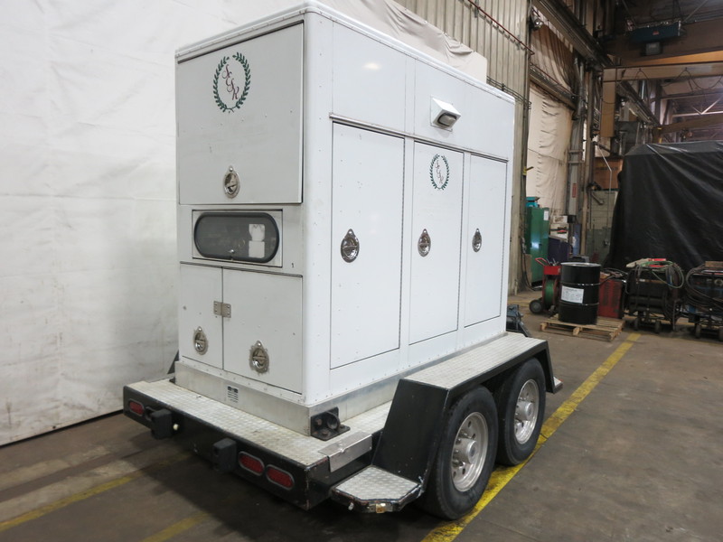 Used MQ Power Rental Grade / Movie Studio Quiet Diesel Generator, 2710 Hrs