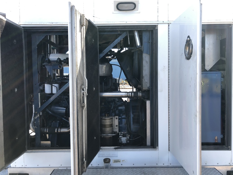 Used MQ Power Rental Grade / Movie Studio Quiet Diesel Generator, 2710 Hrs