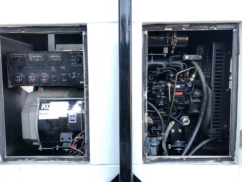 Used Kohler 20RCOZN Rental Grade / Super Quiet  Diesel Generator, 3240 Hrs