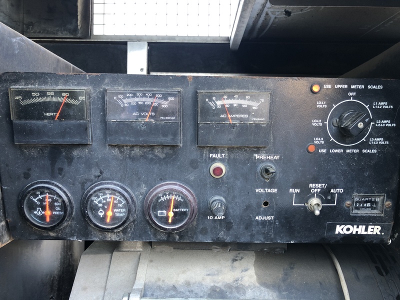 Used Kohler 20RCOZN Rental Grade / Super Quiet  Diesel Generator, 3240 Hrs