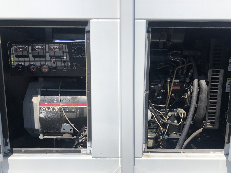 Used Kohler 20RCOZN Rental Grade / Super Quiet  Diesel Generator, 560 Hrs