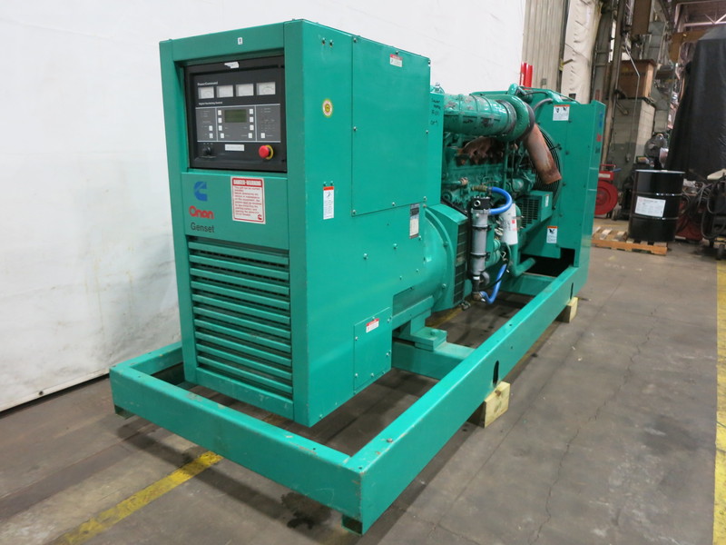 Used Cummins DFCC Diesel Generator 1577 Hrs 350 KW 0 Price CSDG