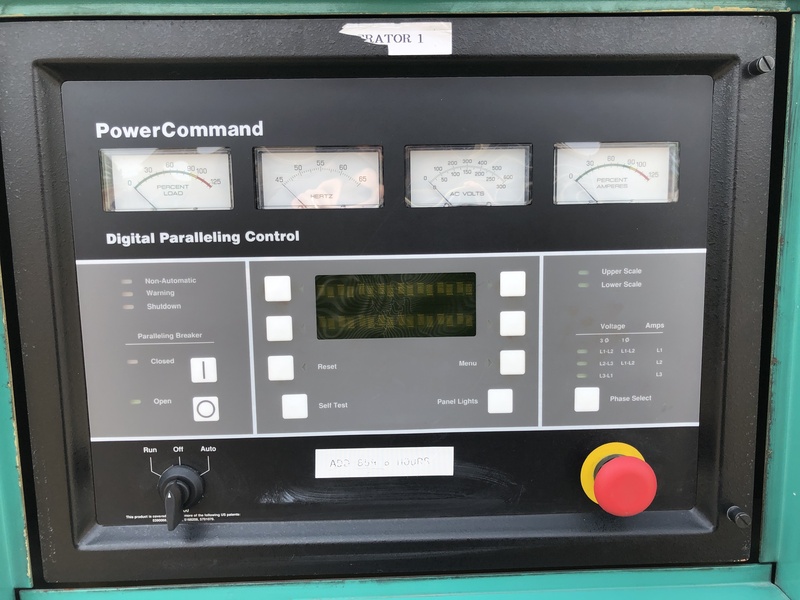 Used Cummins DFCC Diesel Generator, 1577 Hrs