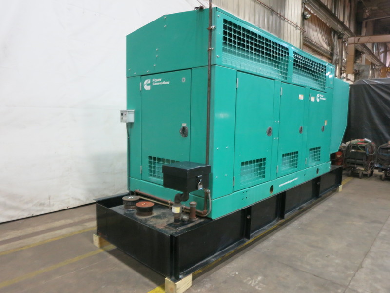 Used Cummins DFEG Diesel Generator, 741 Hrs EPA Tier 2