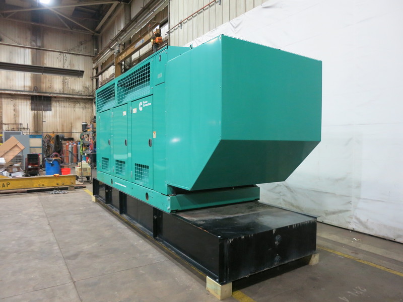 Used Cummins DFEG Diesel Generator, 741 Hrs EPA Tier 2