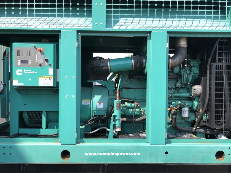 Used Cummins DFEG Diesel Generator, 741 Hrs EPA Tier 2