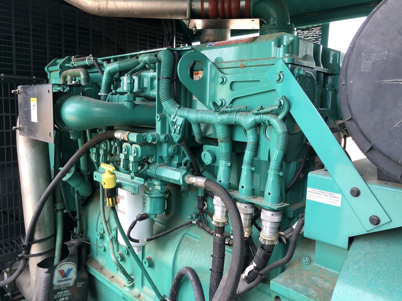 Used Cummins DFEG Diesel Generator, 741 Hrs EPA Tier 2