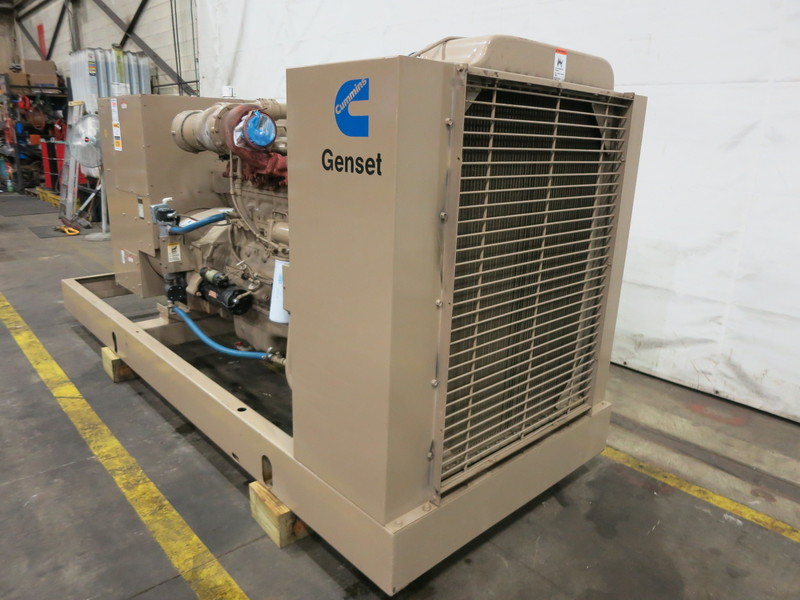 Used Cummins 275DFBF NT855-G6 Diesel Generator, 634 Hrs