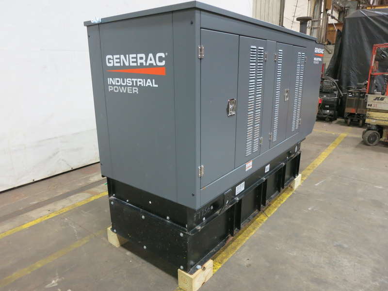 Used Generac SD080 Diesel Generator, 223 Hrs, EPA Tier 3