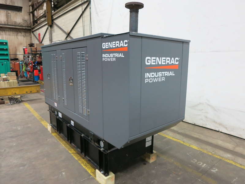 Used Generac SD080 Diesel Generator, 223 Hrs, EPA Tier 3