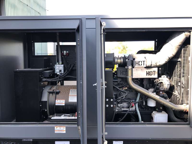 Used Generac SD080 Diesel Generator, 223 Hrs, EPA Tier 3