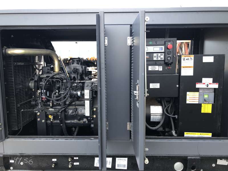Used Generac SD080 Diesel Generator, 223 Hrs, EPA Tier 3