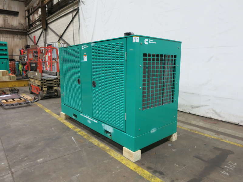 Used Cummins DSGAA QSB7-G5 NR3 Diesel Generator, 151 Hrs, EPA Tier 3