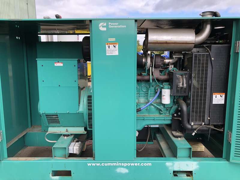 Used Cummins DSGAA QSB7-G5 NR3 Diesel Generator, 151 Hrs, EPA Tier 3