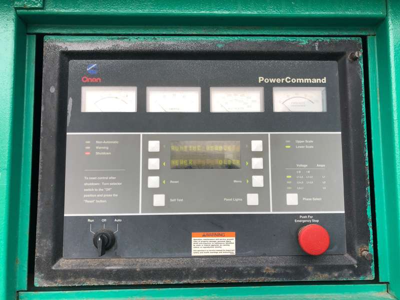 Used Cummins DFCB NTA-855-G2 Diesel Generator, 560 Hrs
