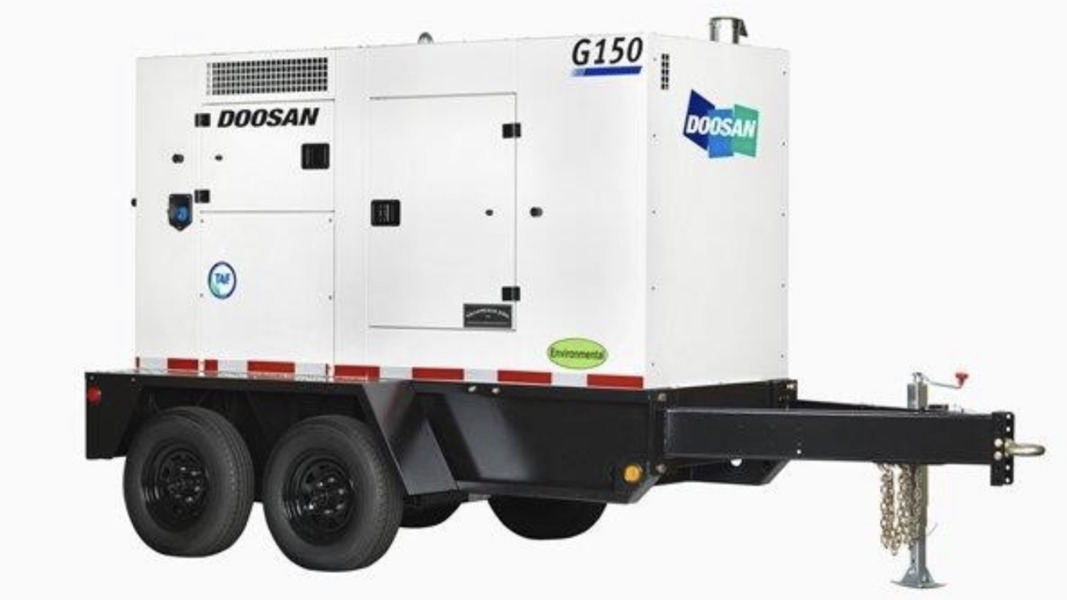 New Doosan G150 Rental Grade Diesel Generator, 0 Hrs, EPA Tier 4