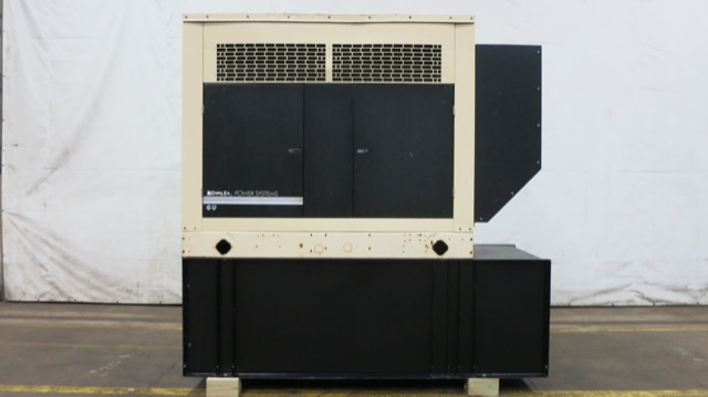 Used Kohler 60REOZJB Diesel Generator, 97 Hrs, EPA Tier 2, Single Phase