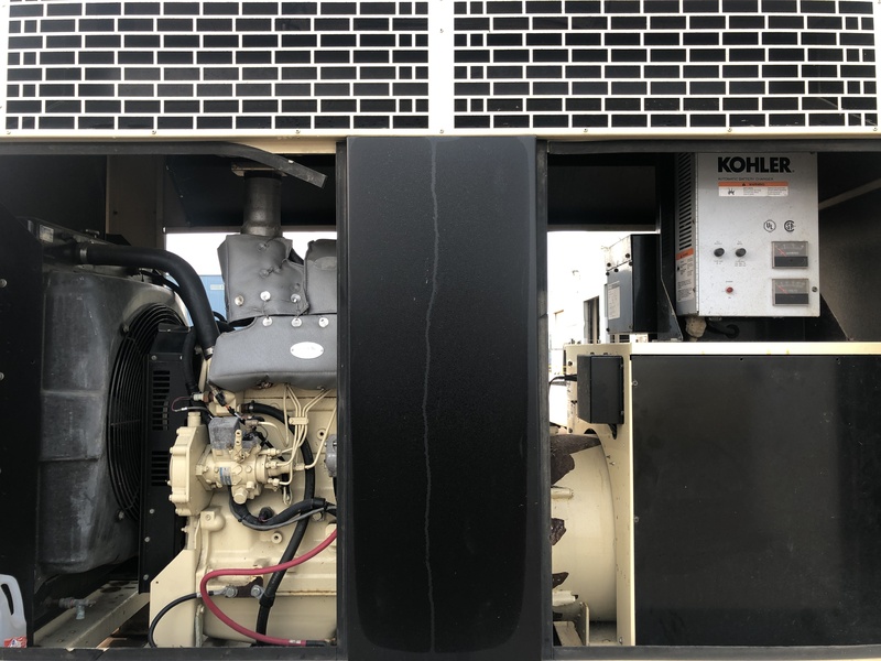 Used Kohler 60REOZJB Diesel Generator, 392 Hrs, EPA Tier 2, Single Phase