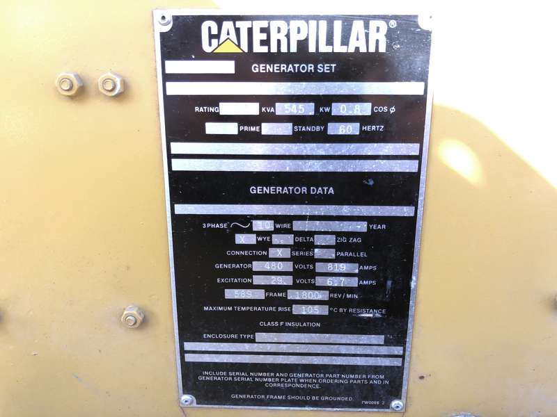 Дизель генератор cat 3412