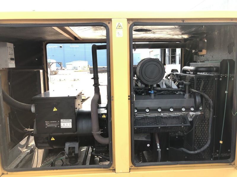 Used Caterpillar / Olympian G60F3 Natural Gas / Propane Generator, 325 Hrs