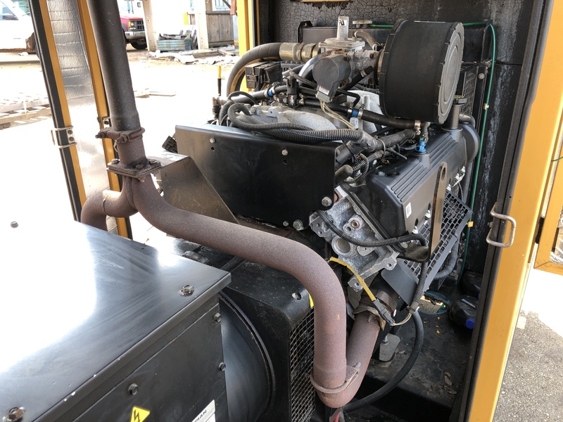 Used Caterpillar / Olympian G60F3 Natural Gas / Propane Generator, 325 Hrs