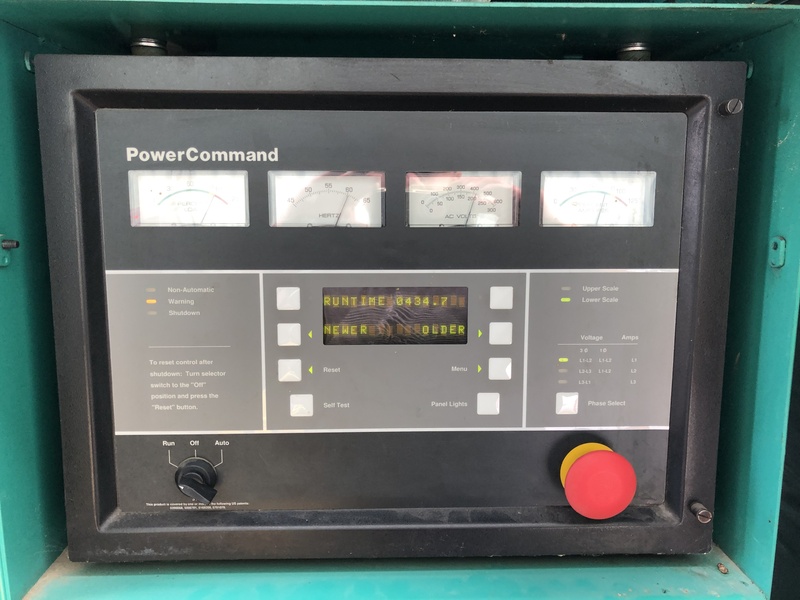 Used Cummins DGEA 6CT8.3-G2 Diesel Generator, 434 Hrs