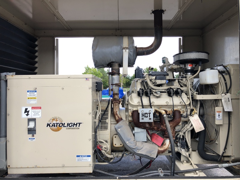 Used Katolight N100FPG4 Natural Gas / Propane Generator, 169 Hrs