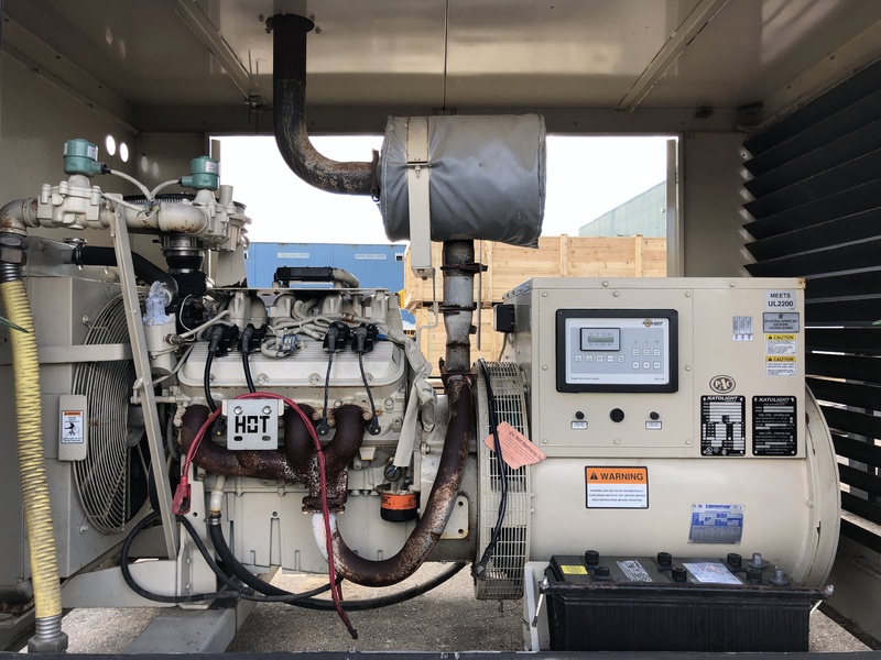 Used Katolight N100FPG4 Natural Gas / Propane Generator, 169 Hrs