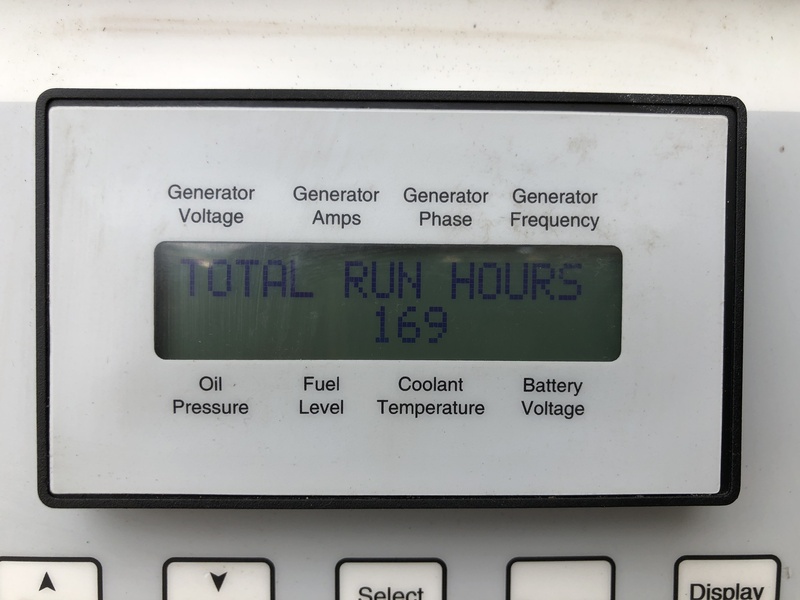 Used Katolight N100FPG4 Natural Gas / Propane Generator, 169 Hrs