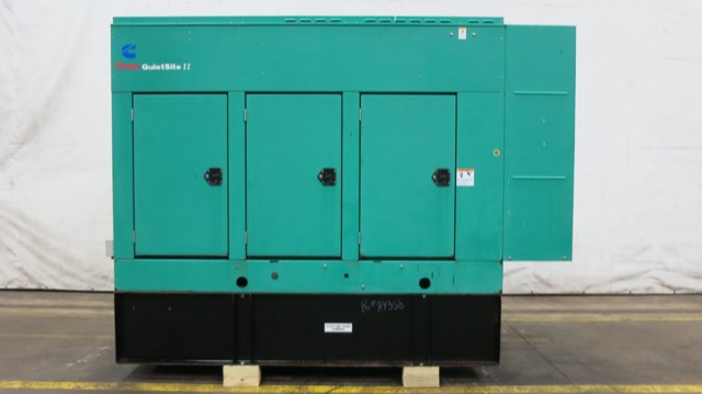 Used Cummins DGDB 6BT5.9-G6 Diesel Generator, 998 Hrs