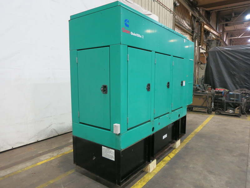 Used Cummins DGDB 6BT5.9-G6 Diesel Generator, 998 Hrs