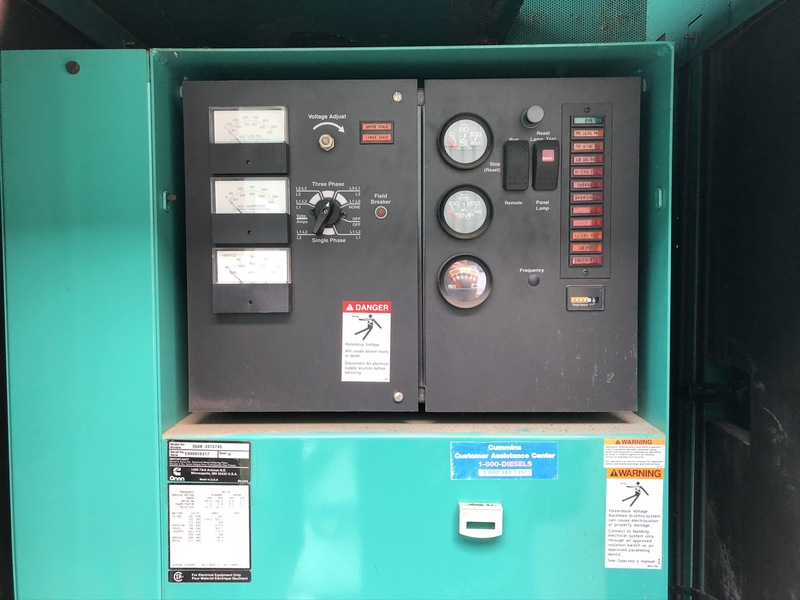Used Cummins DGDB 6BT5.9-G6 Diesel Generator, 998 Hrs