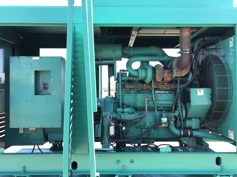 Used Cummins DFFB KTTA19-G2 Diesel Generator, 485 Hrs