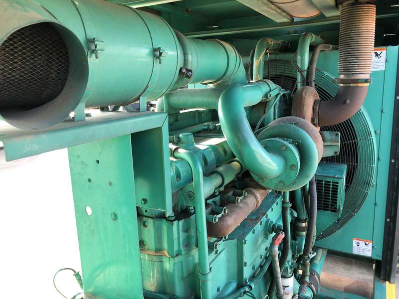Used Cummins DFFB KTTA19-G2 Diesel Generator, 485 Hrs