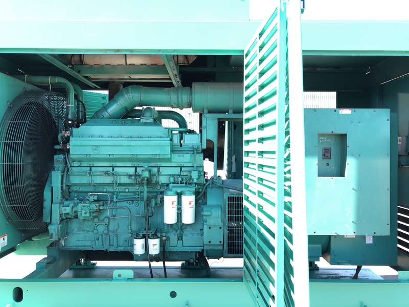 Used Cummins DFFB KTTA19-G2 Diesel Generator, 485 Hrs