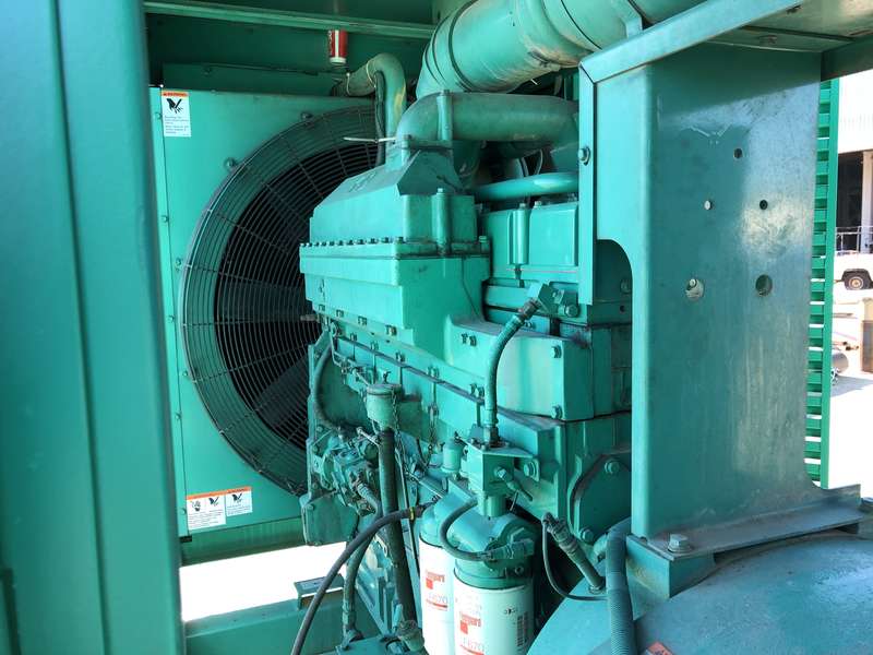 Used Cummins DFFB KTTA19-G2 Diesel Generator, 485 Hrs