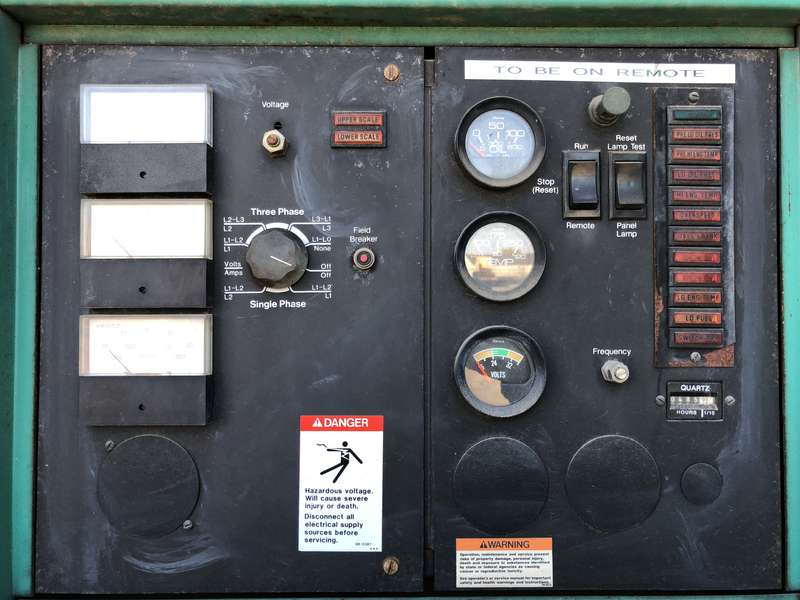 Used Cummins DFFB KTTA19-G2 Diesel Generator, 485 Hrs