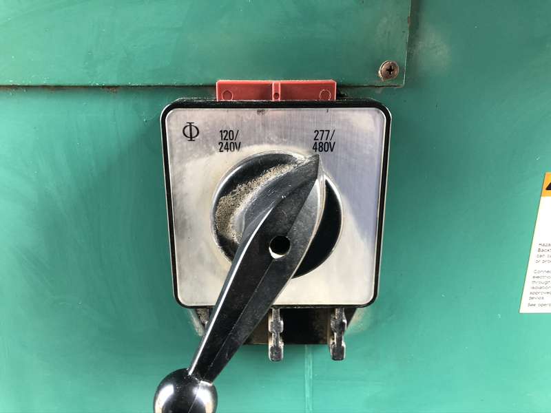 Used Cummins DFEH QSX15-G9 NR2 Diesel Generator 8987 Hrs EPA Tier 2