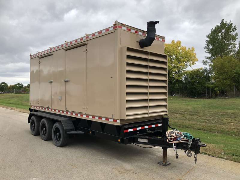 Used Cummins DFEH QSX15-G9 NR2 Diesel Generator 8987 Hrs EPA Tier 2