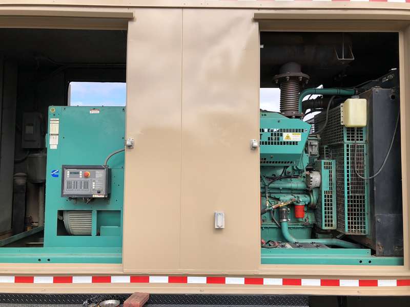 Used Cummins DFEH QSX15-G9 NR2 Diesel Generator 8987 Hrs EPA Tier 2