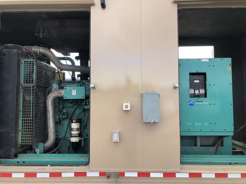 Used Cummins DFEH QSX15-G9 NR2 Diesel Generator 8987 Hrs EPA Tier 2