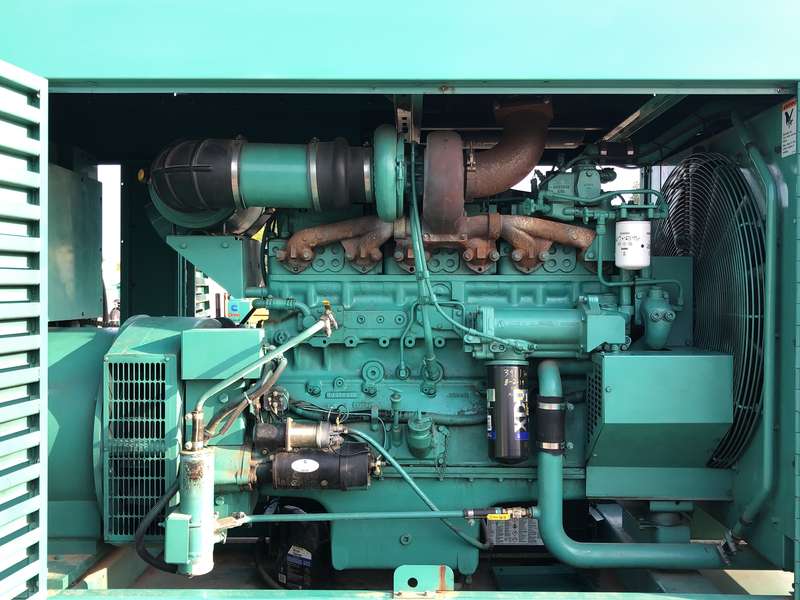 Used Cummins DFCE NTA855-G5 Diesel Generator, 405 Hrs